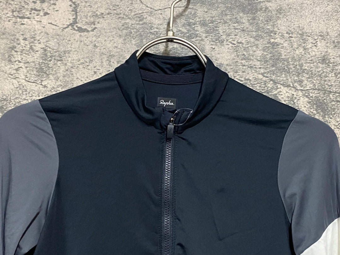 JV441 ラファ Rapha WOMEN'S LONG SLEEVE PRO TEAM TRAINING JERSEY 長袖 サイクルジャージ 黒 XS レディース