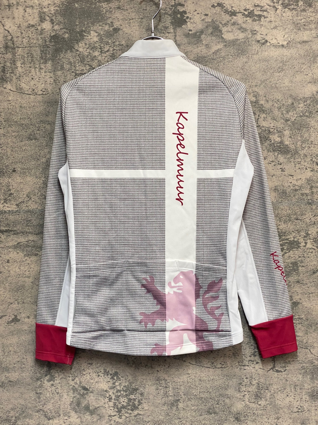 KM982 カペルミュール kapelmuur 長袖 サイクルジャケット 白 XS 裏起毛 レディース