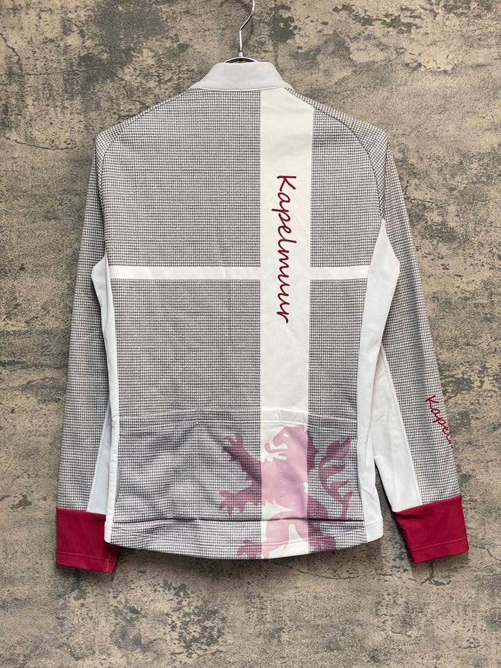 KM982 カペルミュール kapelmuur 長袖 サイクルジャケット 白 XS 裏起毛 レディース
