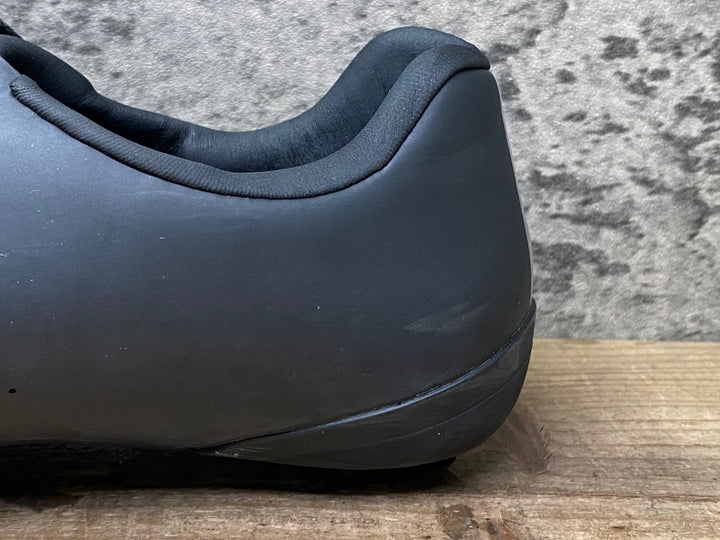 JP136 シマノ SHIMANO PC7 SHRC702M WIDE ビンディングシューズ 3穴 BOA シルバー 黒 EU41