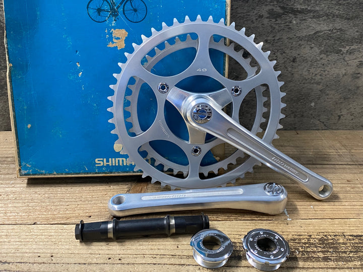 KN450 シマノ SHIMANO 600 クランクセット 170mm 49/40T BB付属