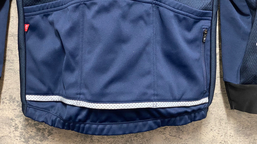 KJ717 パールイズミ PEARL iZUMi サイクルジャケット 裏起毛 M 紺