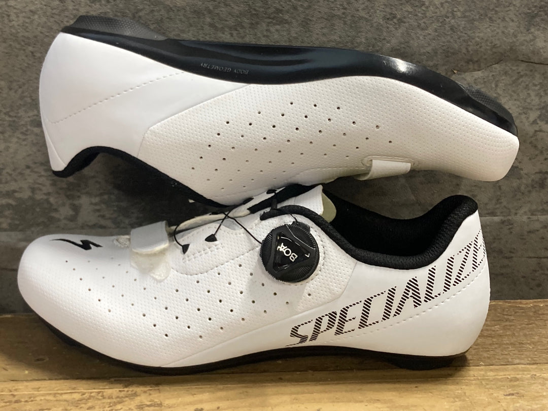 KL074 スペシャライズド SPECIALIZED Torch 1.0 BG BOA ビンディングシューズ 白 EU39