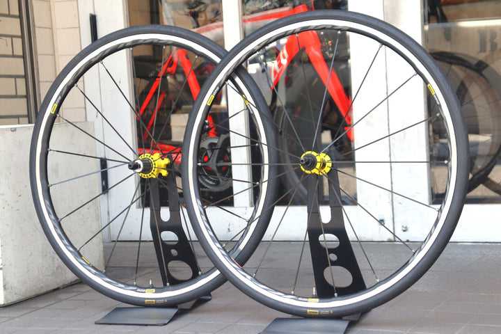 マヴィック MAVIC キシリウム エリート KSYRIUM ELITE UST シマノフリー 11S/12S アルミ チューブレスレディ ホイールセット 【横浜店】