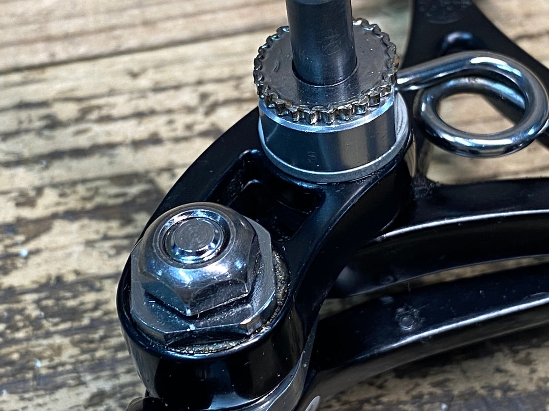 JK462 カンパニョーロ CAMPAGNOLO スーパーレコード SUPER RECORD BR15-SRDP スケルトンブレーキ 前後セット