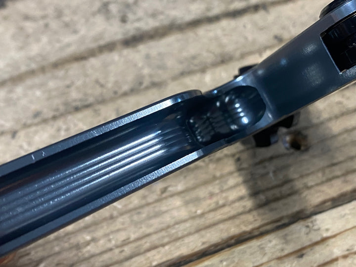 KE555 ライデア RIDEA V-Type Lever CNC XFH2 ブレーキレバー 2フィンガー グレー Φ22.2
