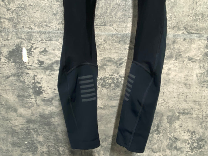 KL470 ラファ Rapha WOMEN'S PRO TEAM WINTER TIGHTS ビブタイツ 黒 XXS 裏起毛 ※動物の毛