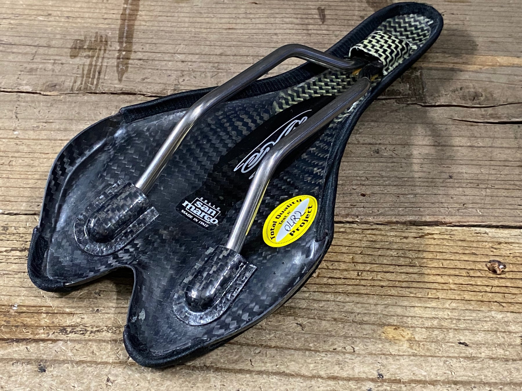 JW116 サンマルコ san marco era composite サドル 黒 カーボン チタン