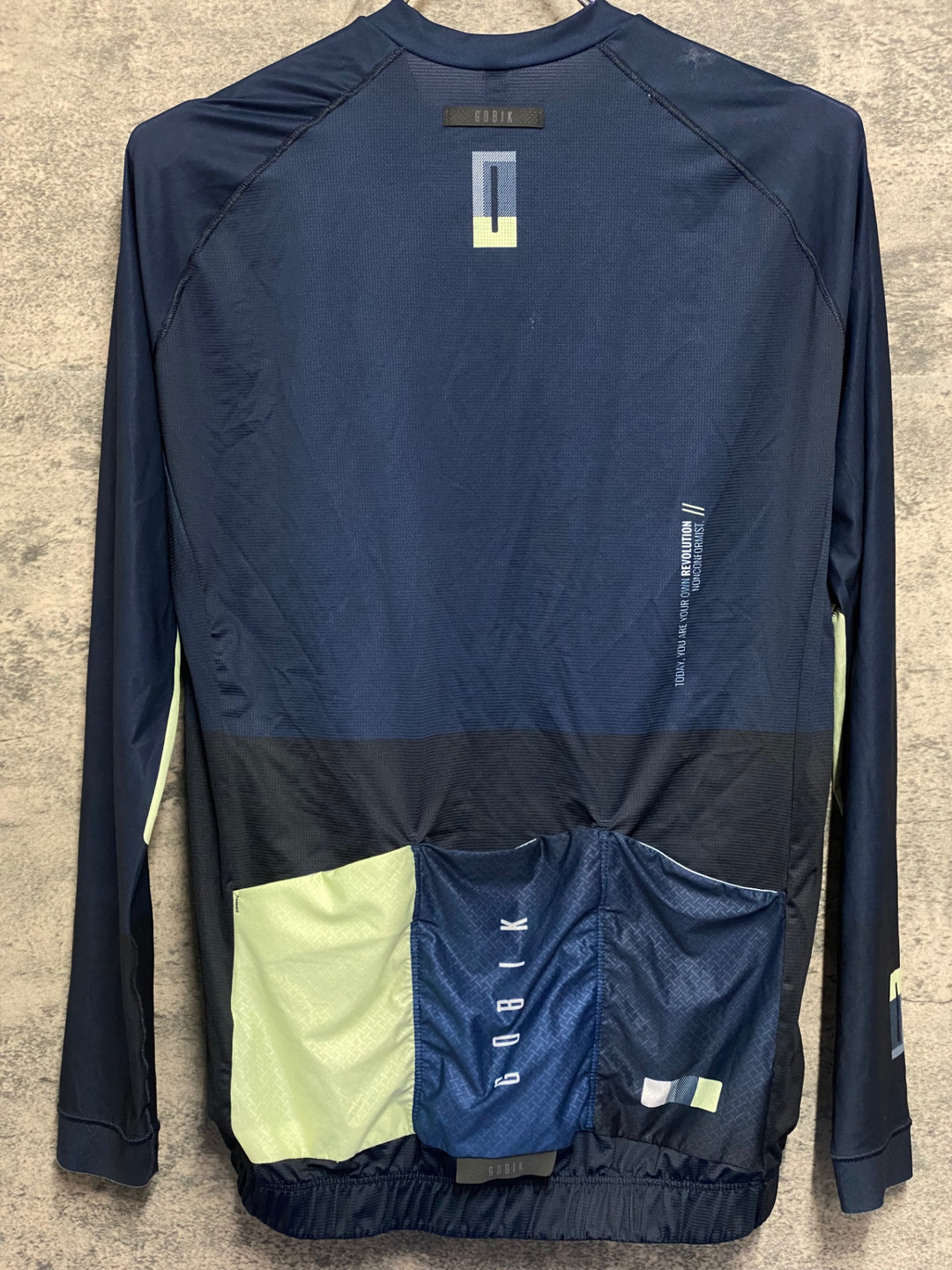 JV260 ゴビック GOBIK CX PRO ML 長袖 サイクルジャージ ネイビー L