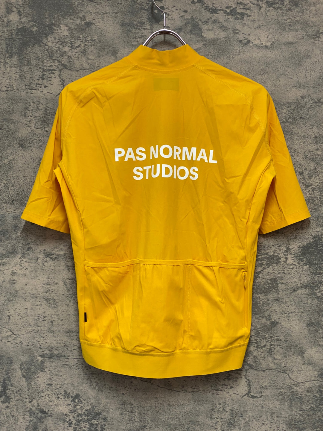 JY674 パスノーマルスタジオ PAS NORMAL STUDIOS 半袖 サイクルジャージ 黄 L
