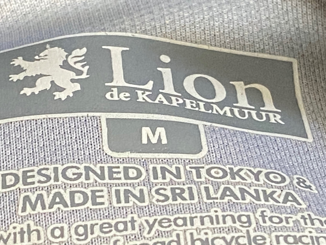 KB710 リオンドカペルミュール Lion de KAPELMUUR 長袖 サイクルジャージ 黒 M