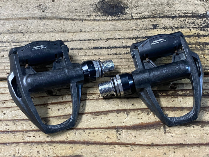 KF283 シマノ SHIMANO デュラエース DURA-ACE PD-R9100 ビンディングペダル ※左プレート欠品