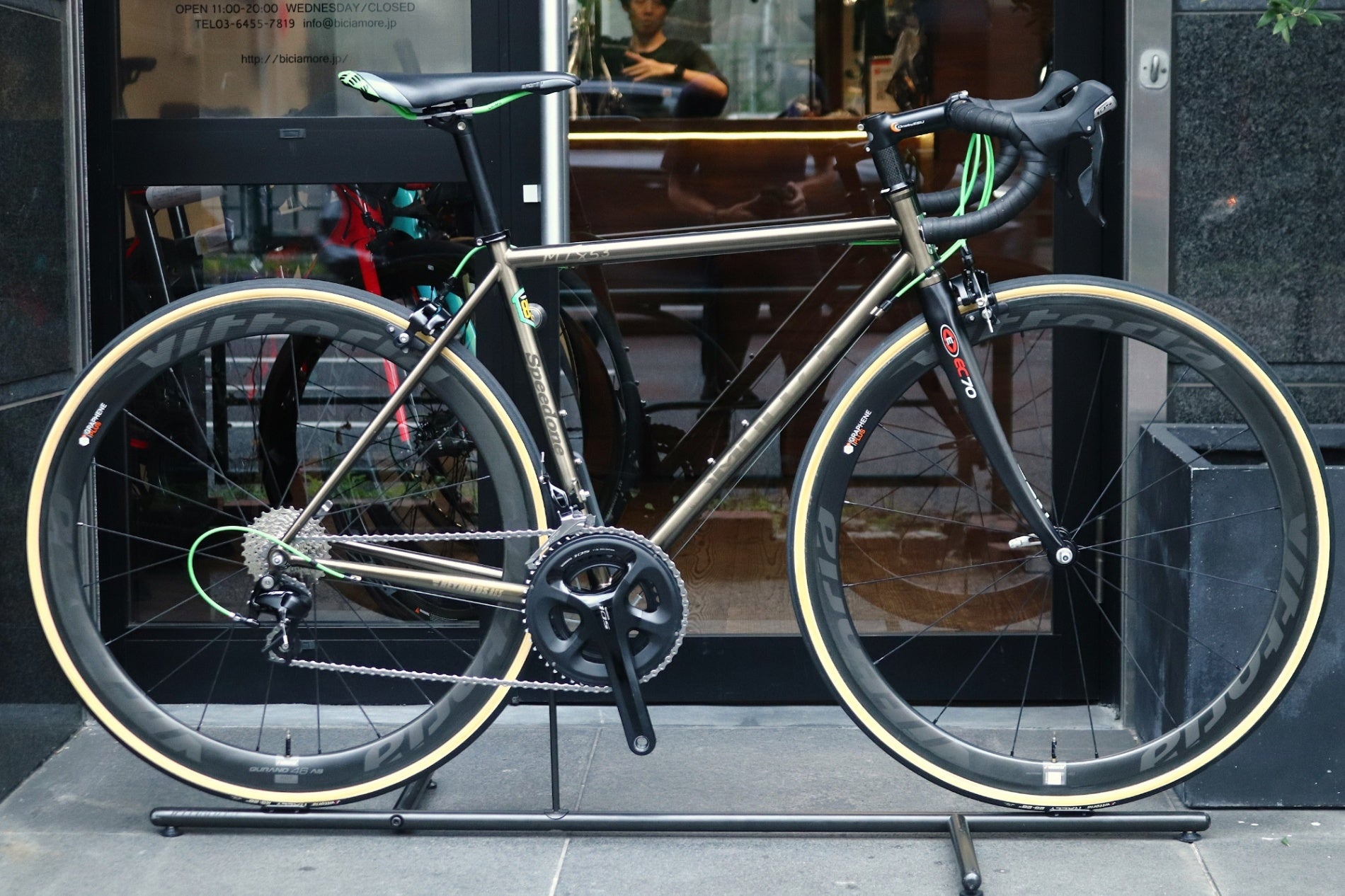 （防犯登録抹消済み・手渡し限定）クロモリロードバイク　amico 防犯登録抹消済み・手渡し限定）クロモリロードバイク amico