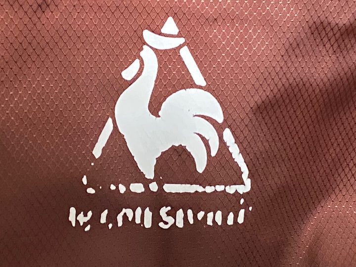 KC989 ルコックスポルティフ le coq sportif 長袖 ウィンドブレーカー バーガンディー L ※ロゴ剥げ