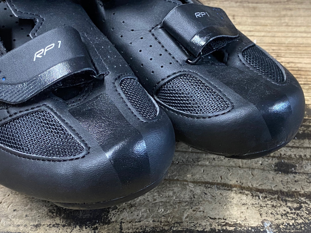 KG373 シマノ SHIMANO RP1 SH-RP100-S L ビンディングシューズ 黒 SPD 3穴 EU43 ※ペン字あり