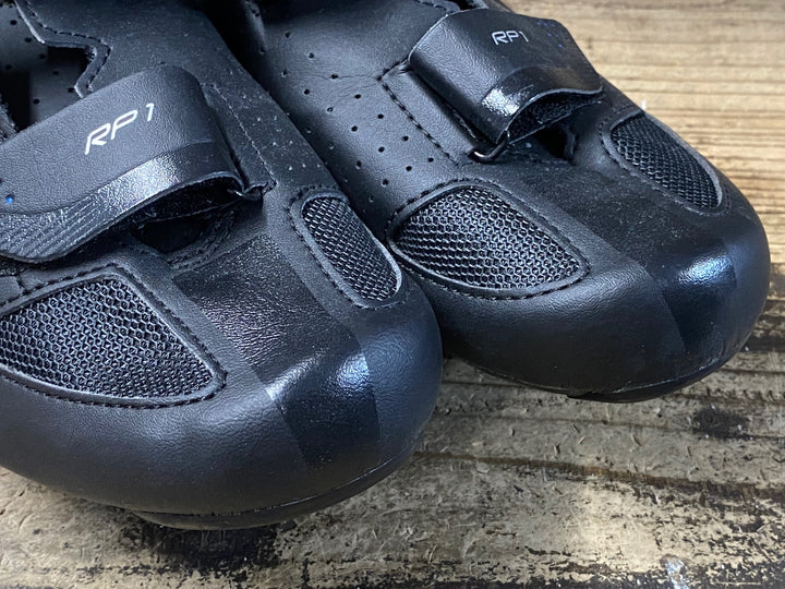 KG373 シマノ SHIMANO RP1 SH-RP100-S L ビンディングシューズ 黒 SPD 3穴 EU43 ※ペン字あり