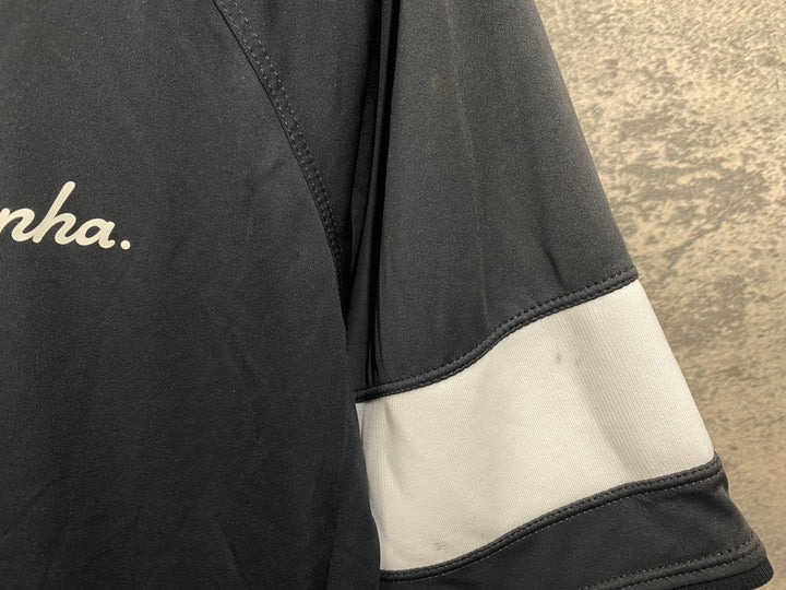 KP546 ラファ Rapha CORE JERSEY 半袖 サイクルジャージ 黒 L