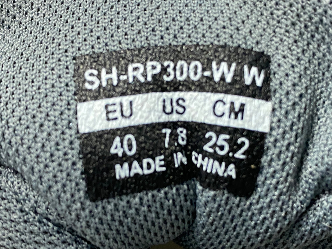 JT868 シマノ SHIMANO RP3 SH-RP300 ビンディングシューズ EU40 白 3穴/2穴