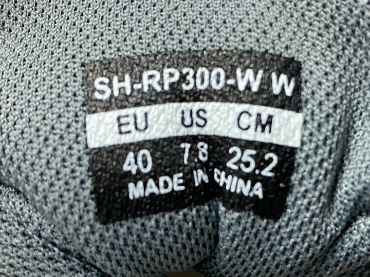 JT868 シマノ SHIMANO RP3 SH-RP300 ビンディングシューズ EU40 白 3穴/2穴