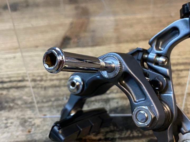JQ014 シマノ SHIMANO アルテグラ ULTEGRA BR-6800 キャリパーブレーキ 前後セット ※シューホルダー非純正