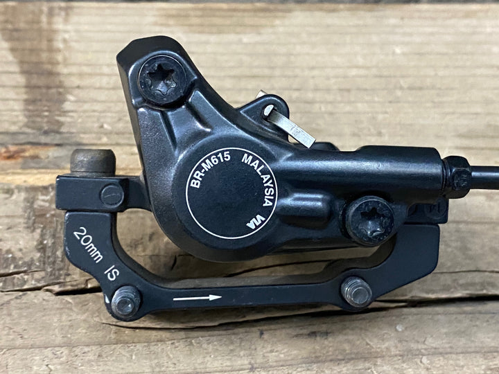 JX100 シマノ SHIMANO デオーレ DEORE BL-M615 BR-M615 ディスクブレーキキャリパー レバーセット 2フィンガー