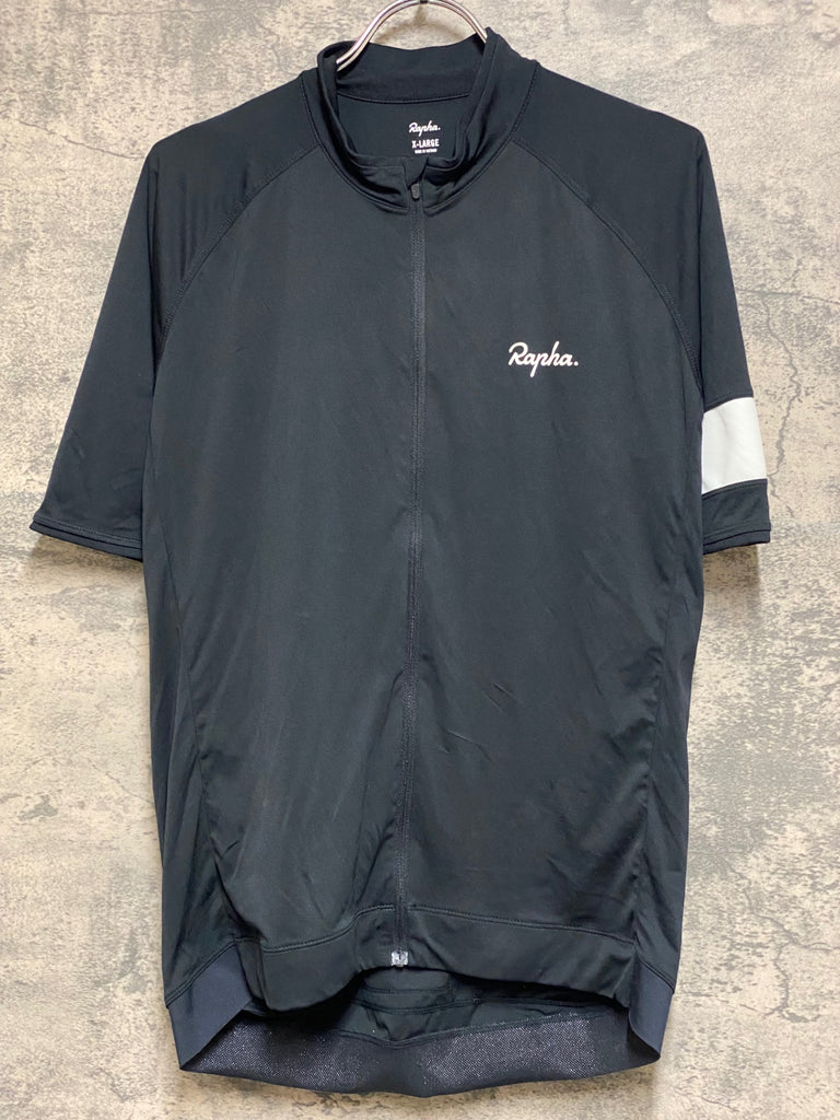 KF309 ラファ Rapha CORE JERSEY 半袖 サイクルジャージ 黒 XL – BICI