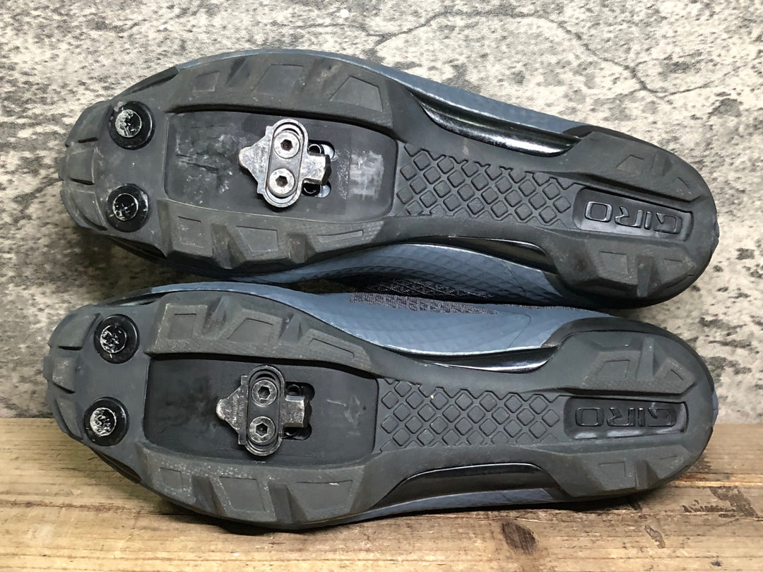 JM558 ジロ GIRO RANGER ビンディングシューズ 2穴 黒 ブルーグレー EU42
