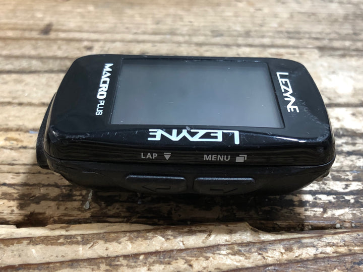 KK458 レザイン LEZYNE MACRO PLUS サイクルコンピューター 黒