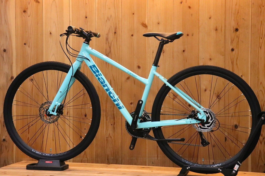 ビアンキ BIANCHI C SPORT 2 DISC 2023年モデル 43サイズ シマノ アセラ MIX 8S アルミ クロスバイク 【芦屋店】