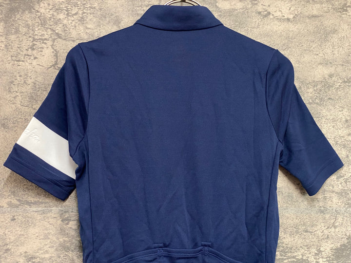 KM408 ラファ Rapha MEN'S CLASSIC JERSEY 半袖 サイクルジャージ 紺 XS