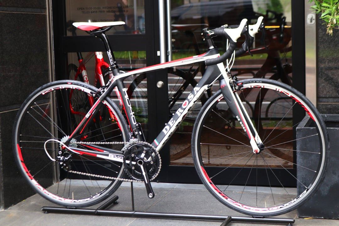 デローザ DE ROSA R848 2012モデル 45サイズ カンパニョーロ ヴェローチェ 10S カーボン ロードバイク 【東京南麻布店】