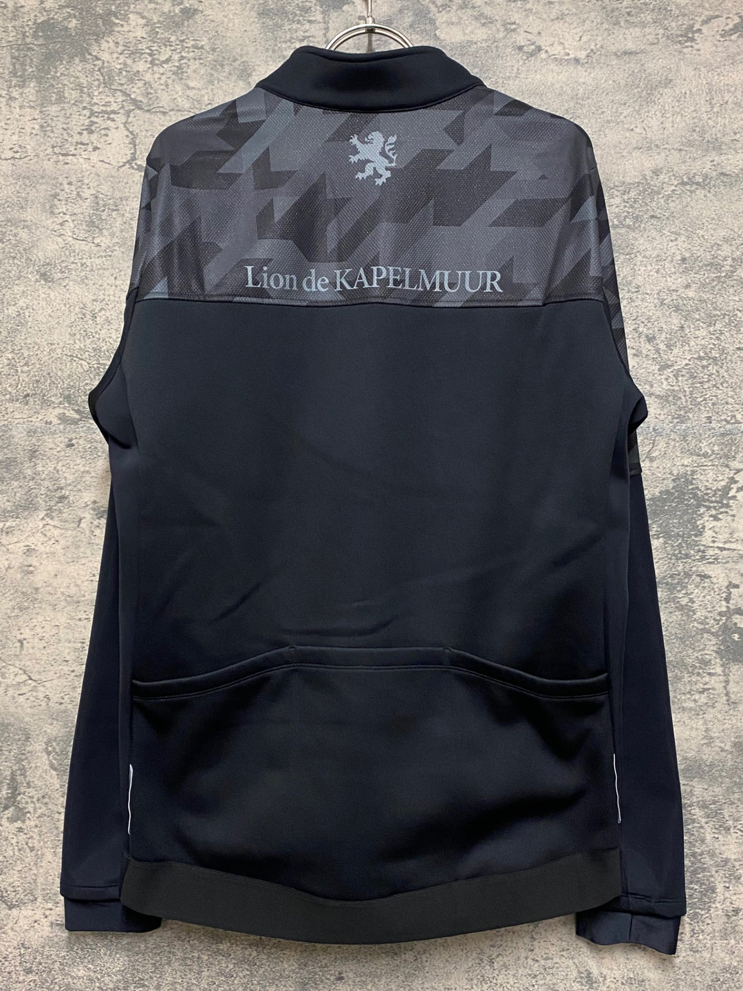 JO629 リオンドカペルミュール Lion de KAPELMUUR 長袖 サイクルジャケット 黒 グレー XL 裏起毛