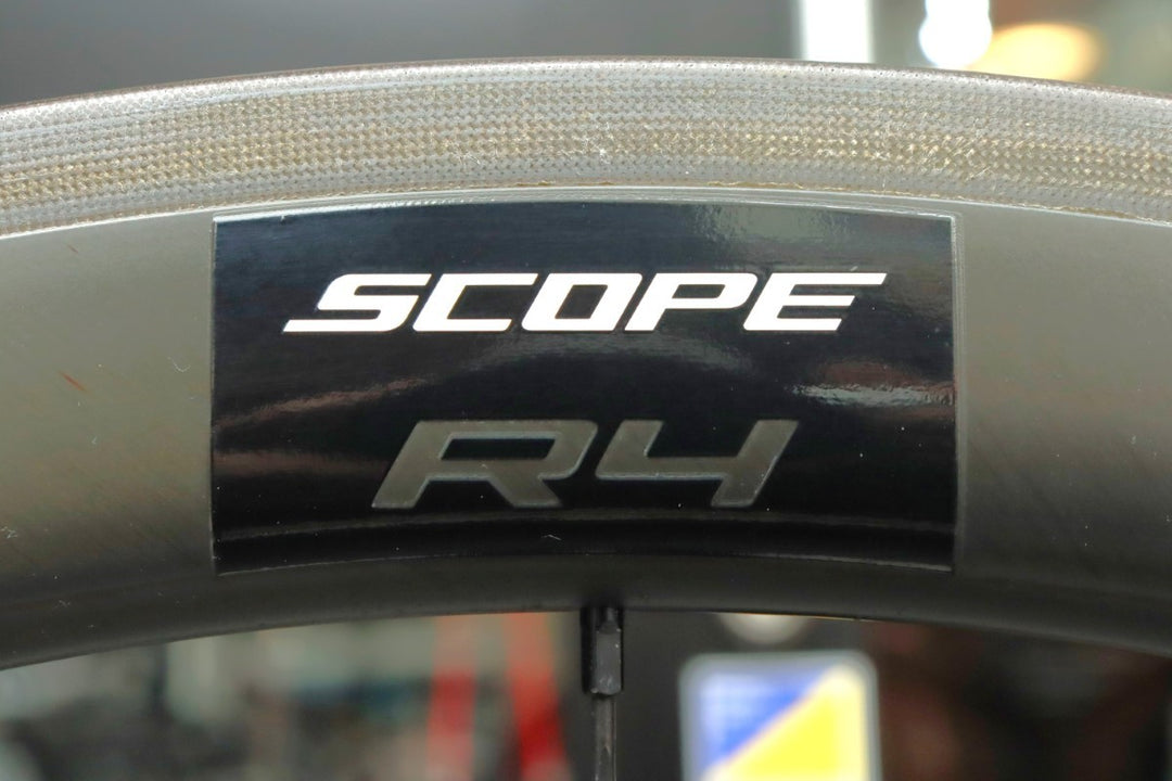 スコープ SCOPE R4 カーボン チューブレス リムブレーキ ホイールセット シマノ12/11S ワイドリム 21C セミディープ 【東 –  BICI AMORE ONLINE STORE