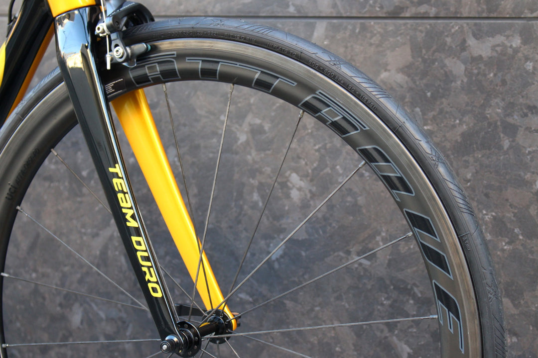 グスト GUSTO RCR TEAM DURO TL 2020モデル Mサイズ シマノ アルテグラ R8000 11S カーボン ロードバイク  ATTAQUE CARBON 45 【福岡店】