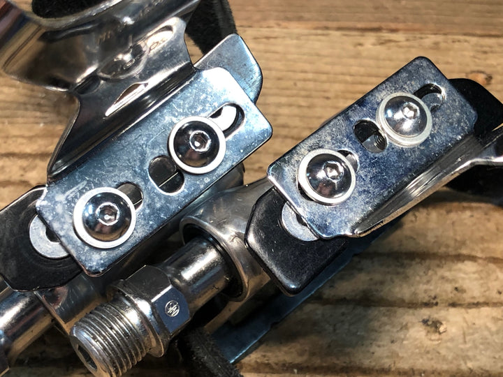 JN288 三ヶ島 MKS RX-1 フラットペダル njs トゥークリップ