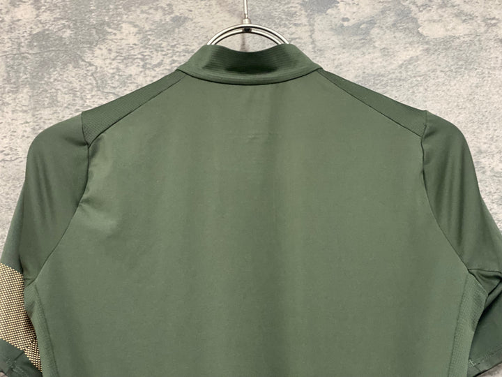 JX037 ラファ Rapha PRO TEAM LIGHTWEIGHT JERSEY 半袖 サイクルジャージ 緑 XS