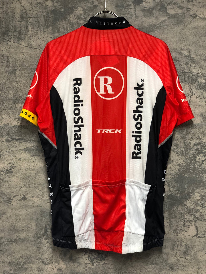 KK446 ボントレガー BONTRAGER 半袖 サイクルジャージ 赤 白 L