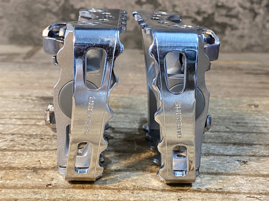 JW124 シマノ SHIMANO PD-M324 ビンディングペダル SPD 片面フラット