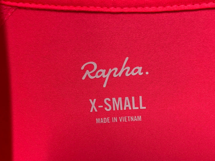 KM158 ラファ Rapha WOMEN'S CORE LIGHTWEIGHT JERSEY 半袖 サイクルジャージ ピンク XS ※汚れ