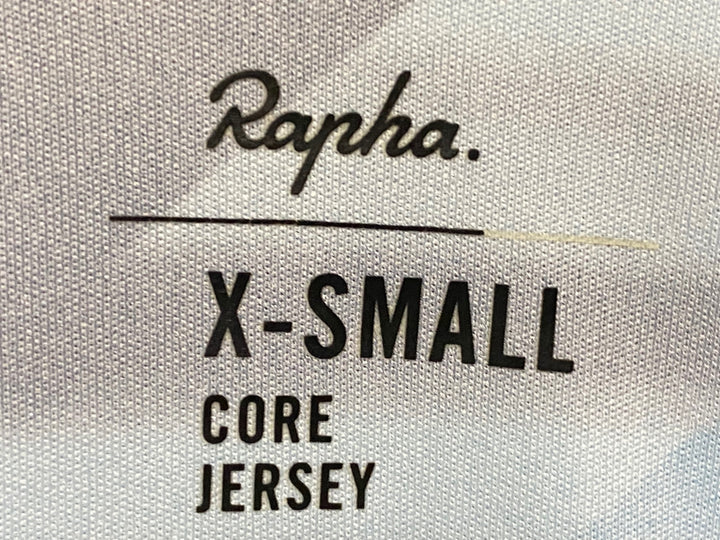 KB948 ラファ Rapha CANYON SRAM CORE JERSEY 半袖 サイクルジャージ 黒 赤 総柄 XS