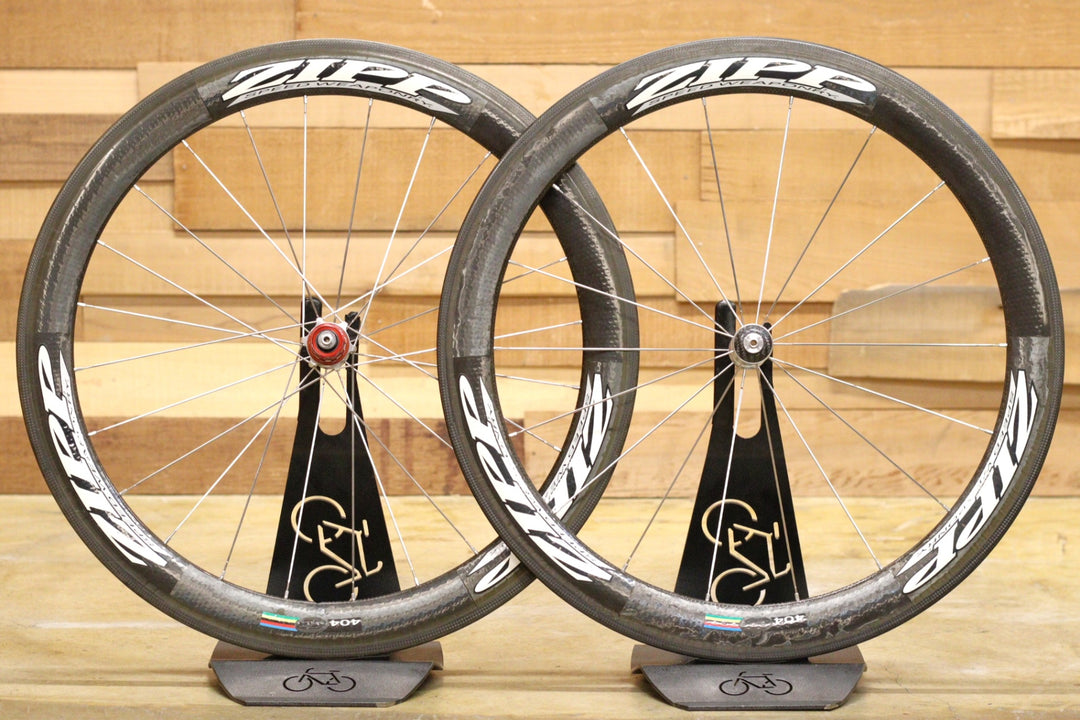ジップ ZIPP 404 SPEED WEAPONRY カーボン チューブラー ホイールセット シマノ 10S 【立川店】