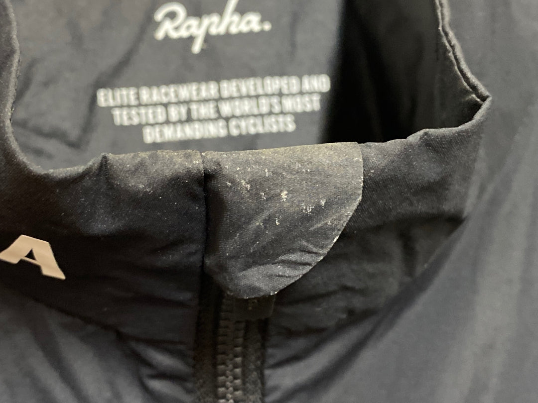 KH658 ラファ Rapha PRO TEAM LIGHTWEIGHT GILET サイクルベスト ジレ 紺 M ※タグカット