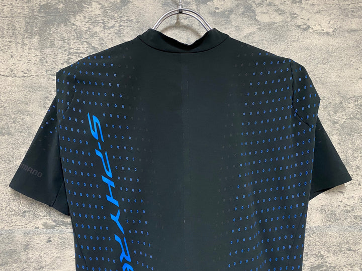 KC179 シマノ SHIMANO S-PHYRE 半袖 サイクルジャージ 黒 紺 M