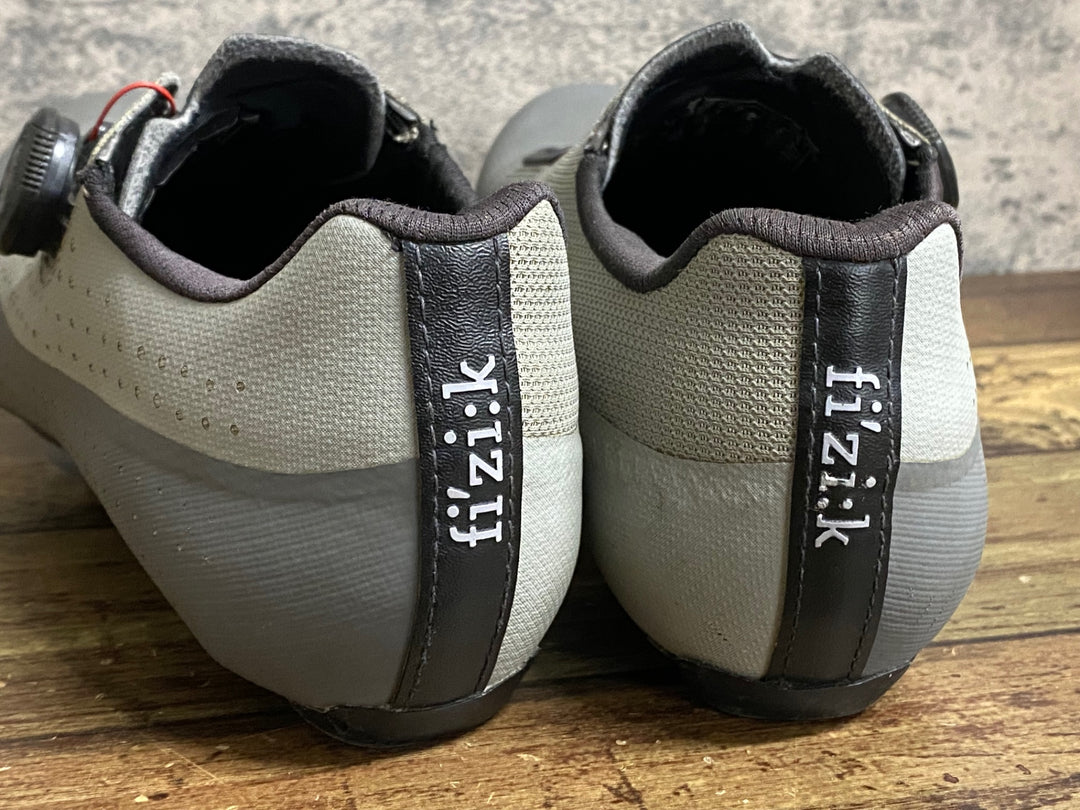 JY254 フィジーク fizik テンポ TEMPO R4 ビンディングシューズ SPD-SL グレー EU41　※余臭強め
