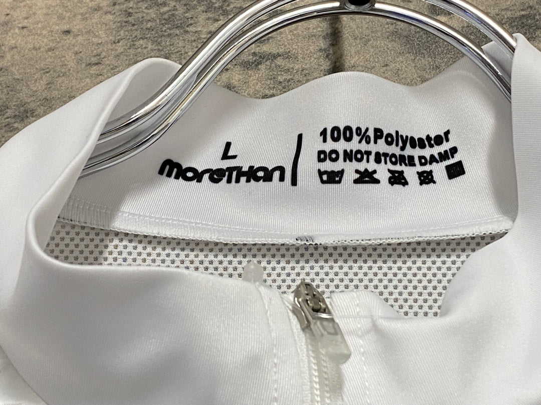 KH558 モーゼン morethan サイクルベスト ジレ 白 L