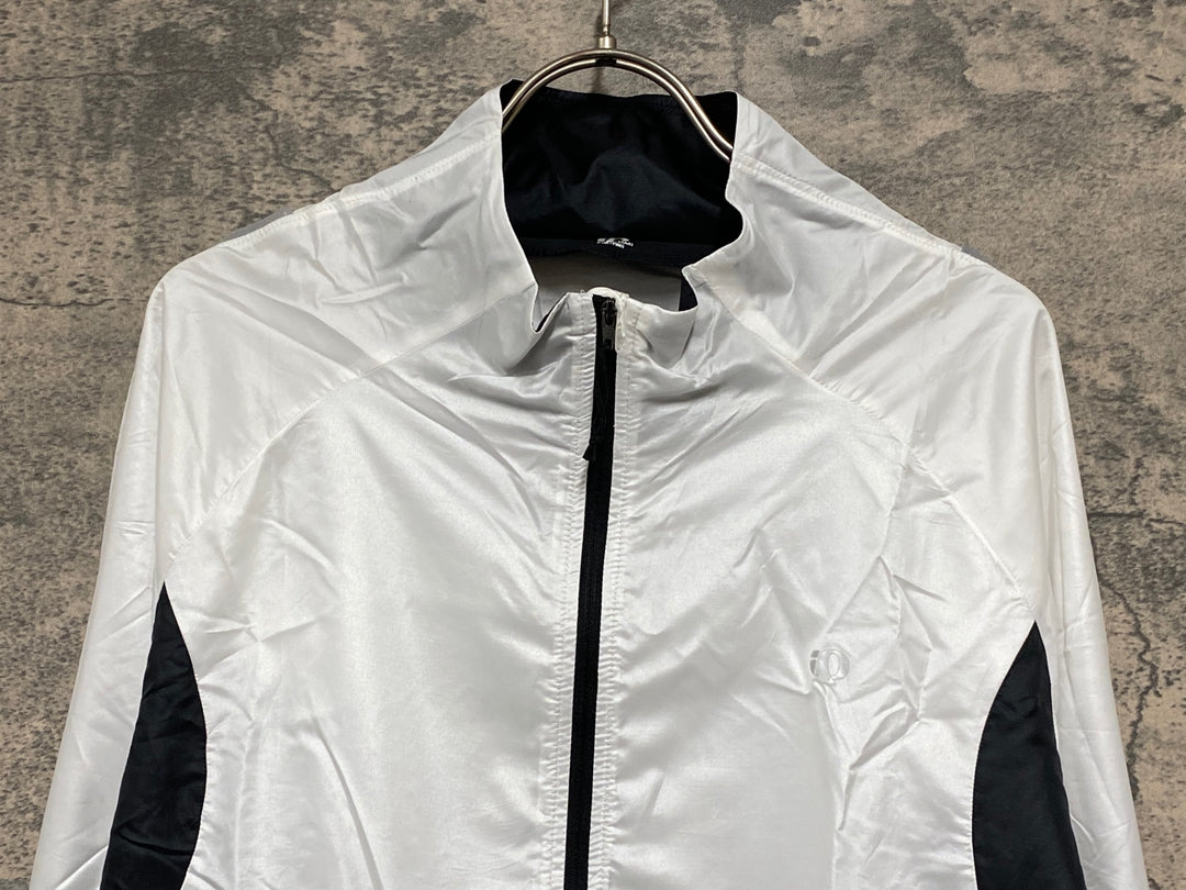 JW488 パールイズミ PEARL iZUMi 長袖 サイクルジャケット 薄手 BLサイズ 白