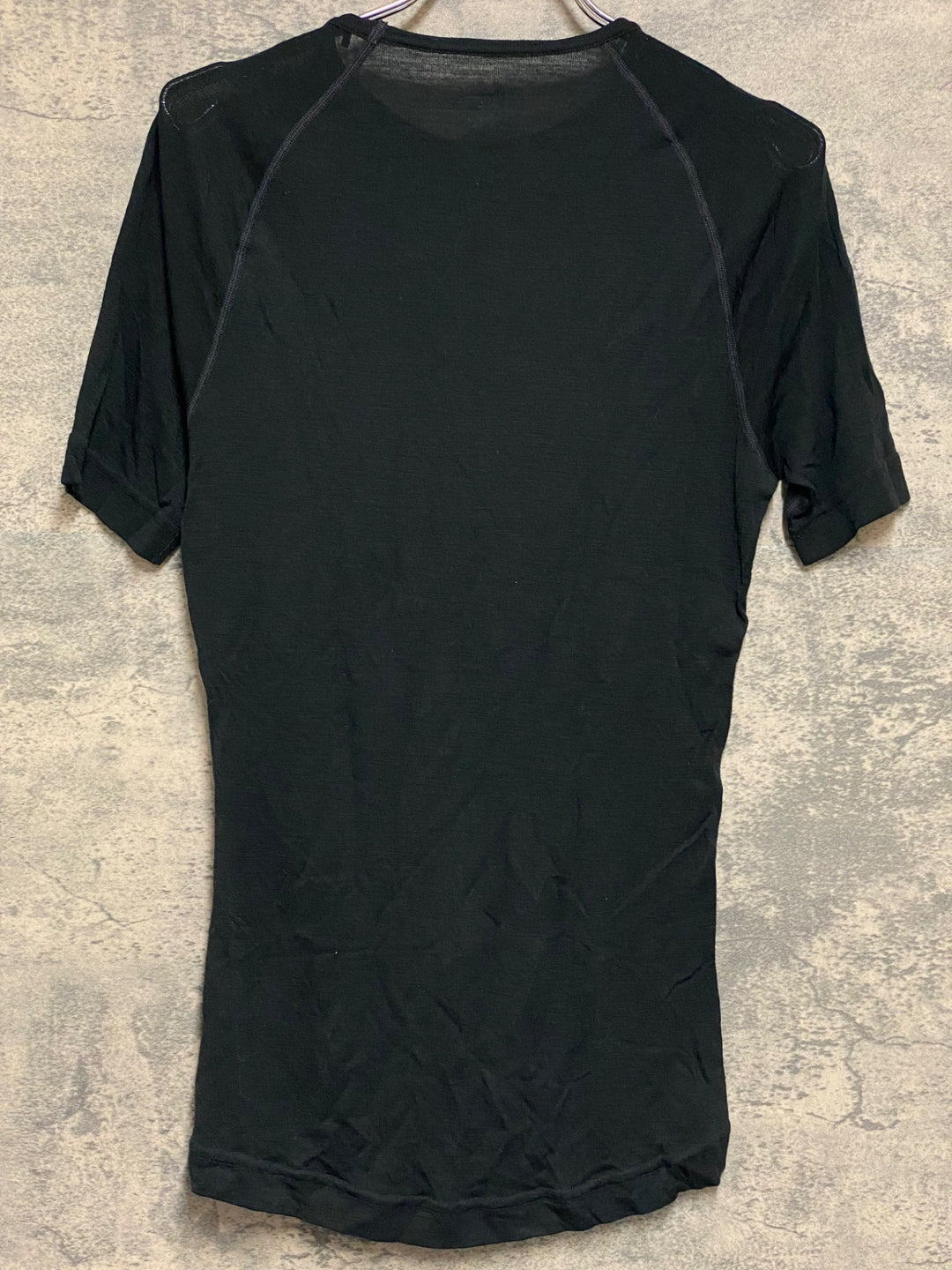 KO794 ラファ Rapha MEN'S MERINO BASE LAYER SHORT SLEEVE 半袖 ベースレイヤー 黒 S