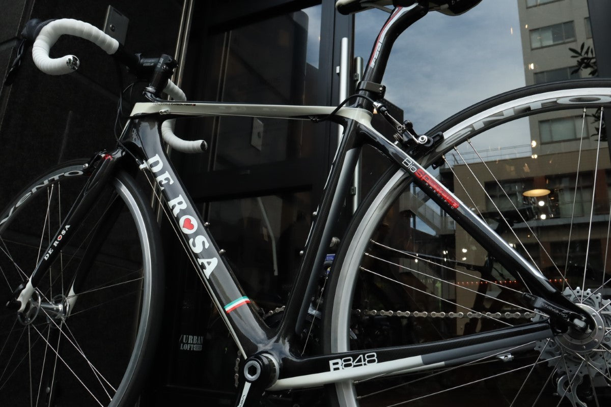 デローザ DE ROSA R848 2011モデル 42サイズ カンパニョーロ ヴェローチェ 10S カーボン ロードバイク 【東京南麻布店】