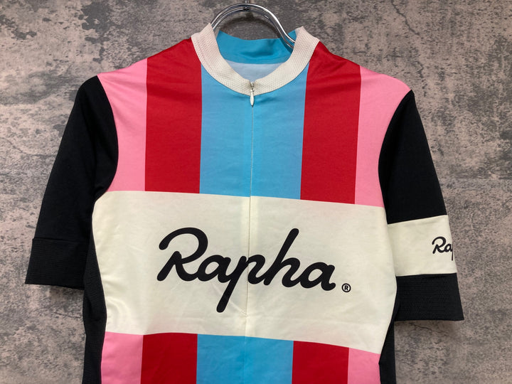 JF414 ラファ Rapha PROTEAM JERSEY 総柄 XS