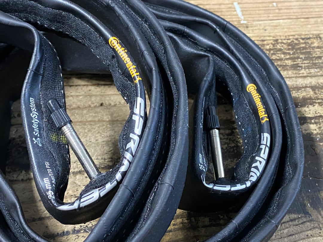 KG598 コンチネンタル Continental スプリンター SPRINTER チューブラータイヤ 28''-25mm 2本セット 未使用